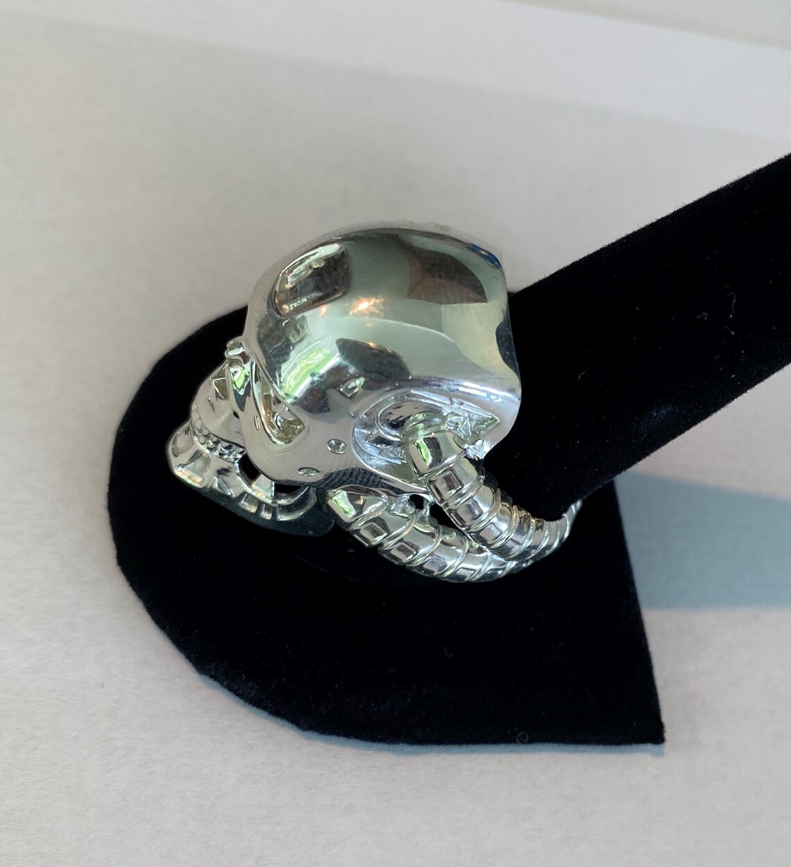 Termintor Rings Terminator Skull Ring in 925 Silver, Made and Cast in USA - Etsy Canada