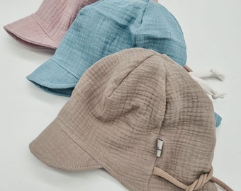 Muslin hat | Sun hat | Headgear | Children's hat