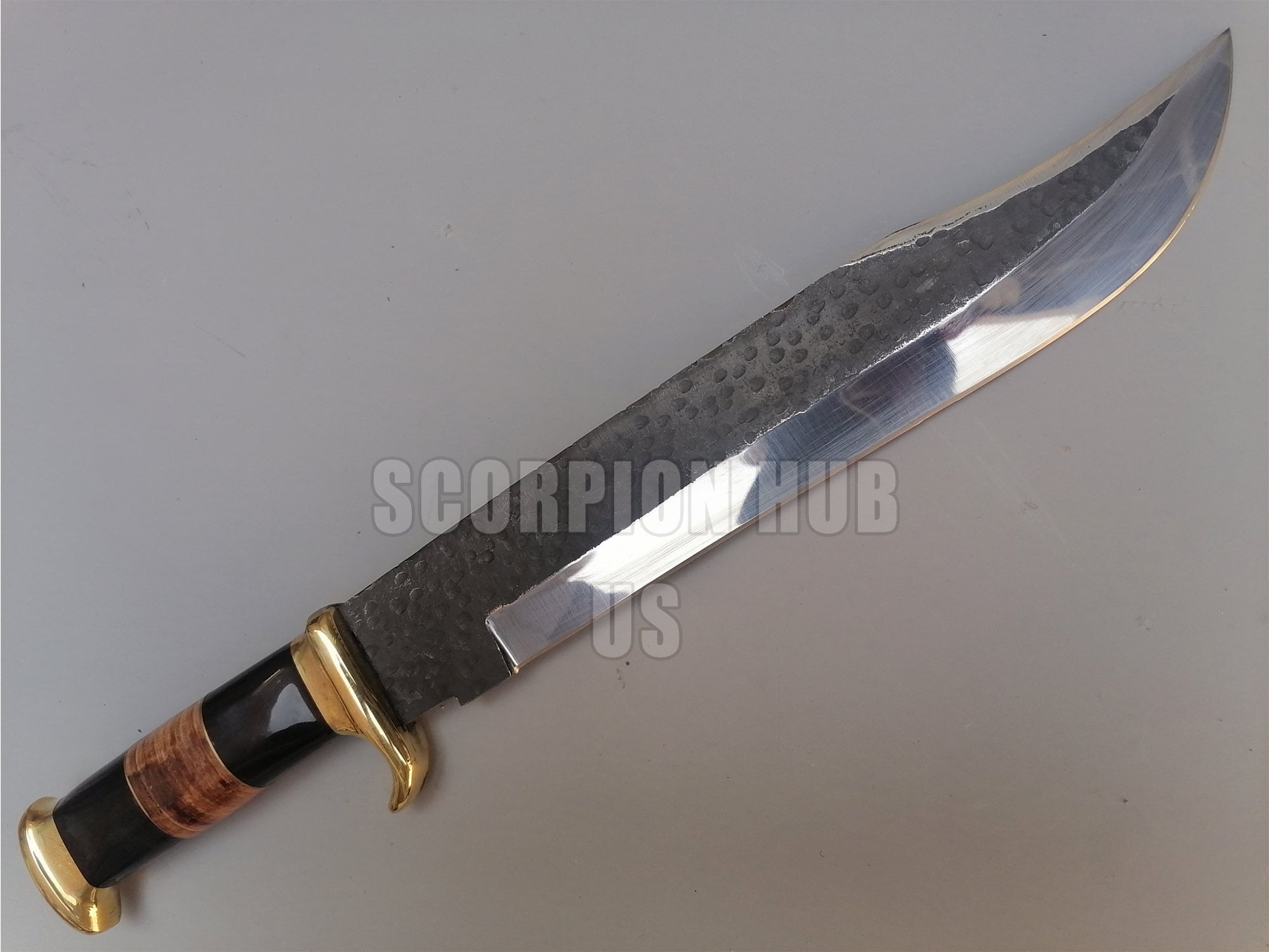 Handmade Crocodile Dundee Bowie Knife / Leather Sheath Etsy