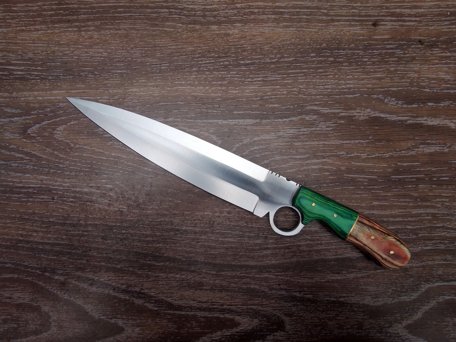 Hunting Knife Handmade Cold Steel Full Tang Survival Knife Etsy