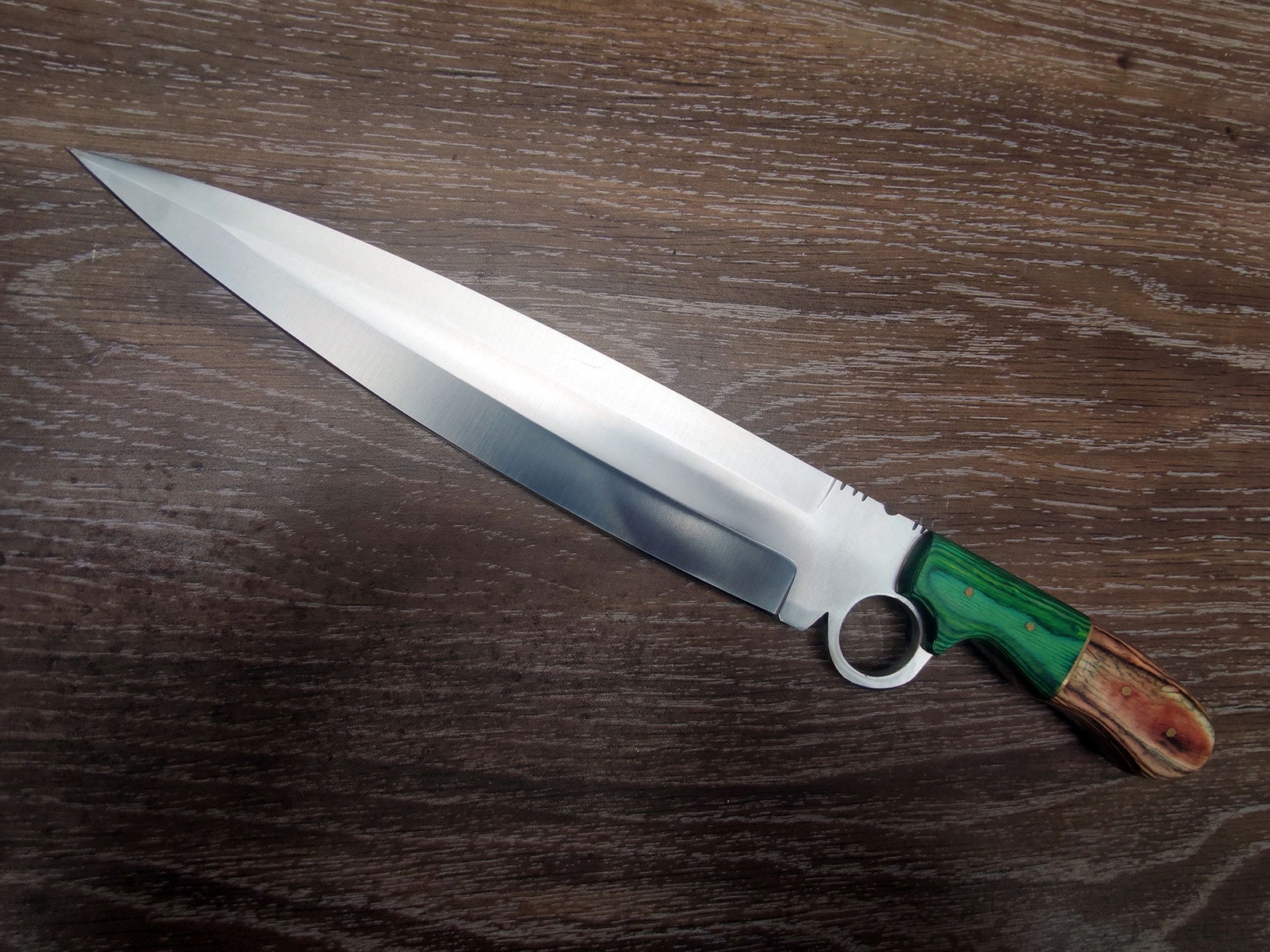 Hunting Knife Handmade Cold Steel Full Tang Survival Knife Etsy