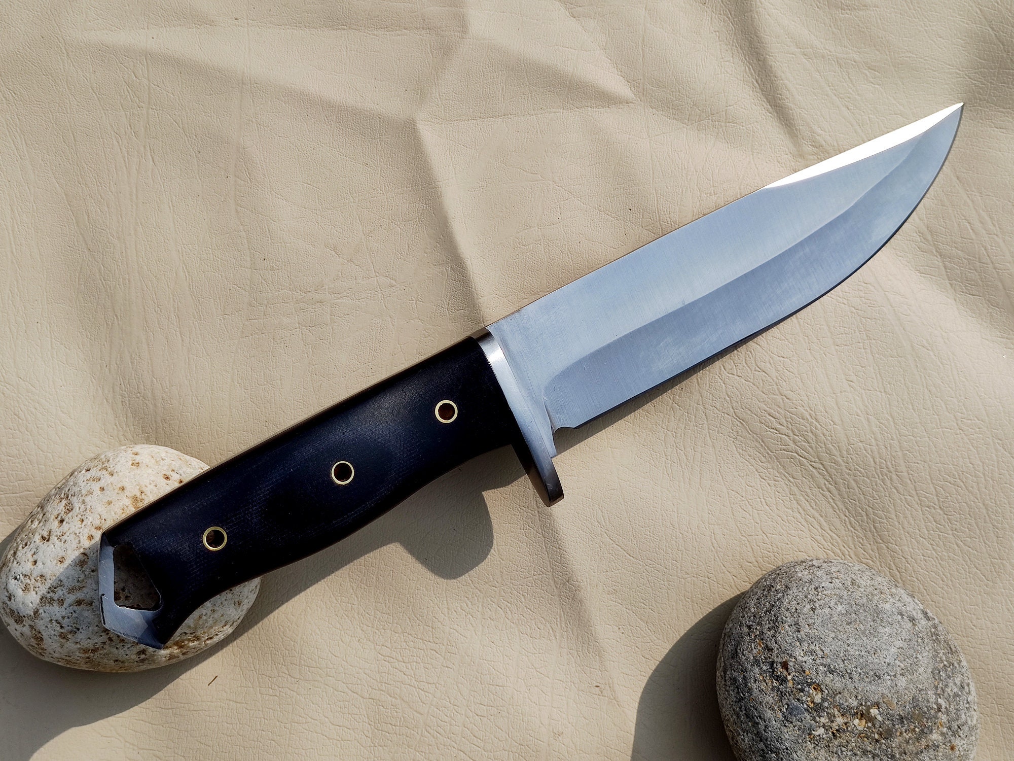 Bowie Knife Handmade Cold Steel Knife Camping Hunting Knife Etsy