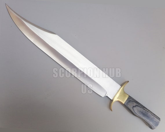 Details about   CUSTOM HANDMADE D-2 Black LimitedTOOL STEEL FULL TANG HUNTING BOWIE WITH SHEAT 