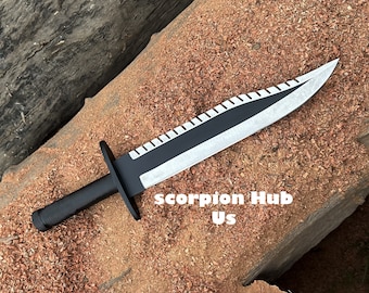 Custom Bowie Knife | Handmade Hunting Knife | Camping Survival Knife - Tactical Knives