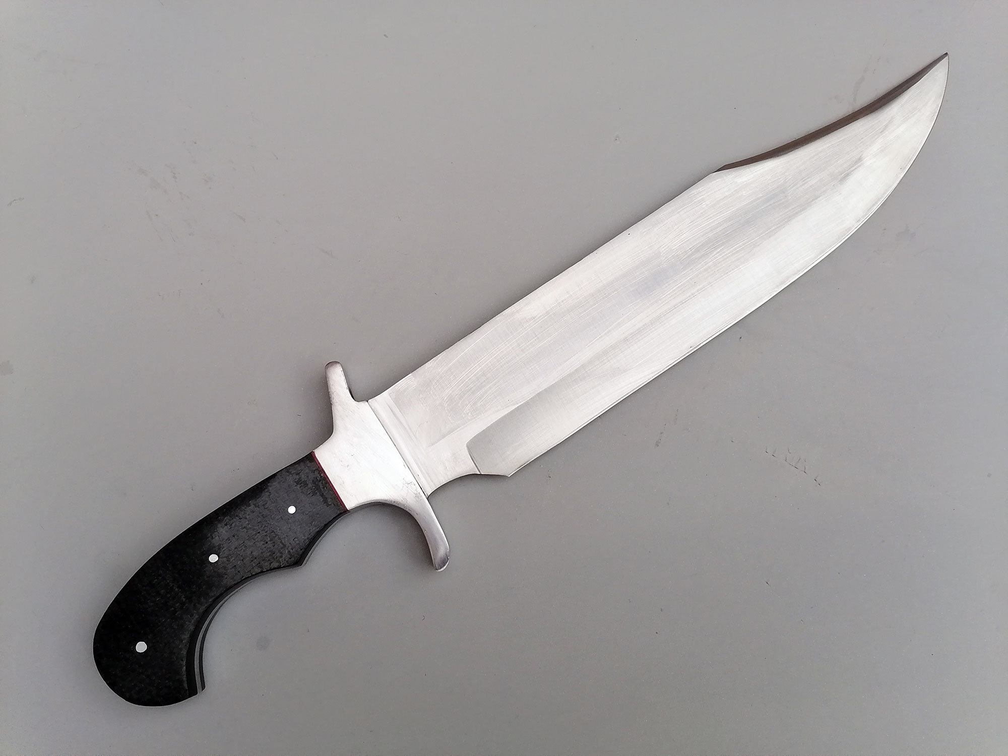 Bowie Knife Handmade Cold Steel Hunting Knife Raisin Handle Etsy