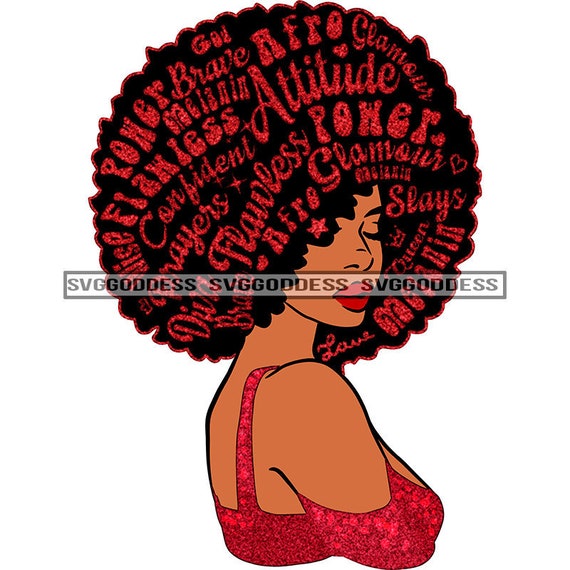 Afro Goddess Hair Quotes Black Woman Big Afro Hairstyle Diva - Etsy Afro Goddess Hair Quotes Black Woman Big Afro Hairstyle Diva - Etsy