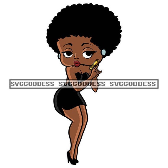Afro Woman Holding Gun Firearm Animated Cartoon Character - Etsy New Zealand Afro Woman Holding Gun Firearm Animated Cartoon Character - Etsy New Zealand
