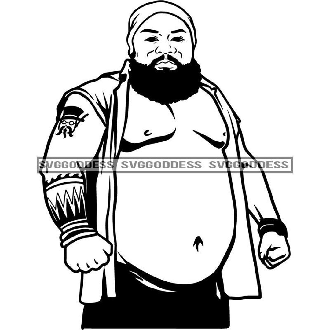 Afro Black Man Big Belly Beard Masculine Male Stomach Muscular - Etsy Hong Kong Afro Black Man Big Belly Beard Masculine Male Stomach Muscular - Etsy Hong Kong