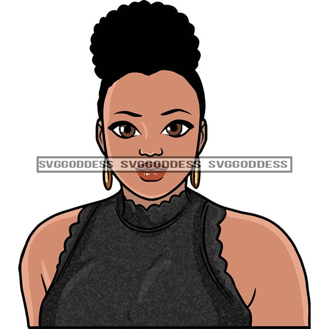Afro Woman Beautiful Plus Size Bodacious Big Breast Earrings - Etsy
