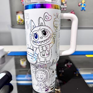 Labubu Stanley 40 Oz - Etsy