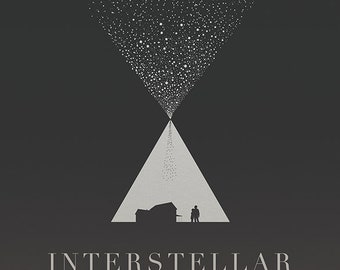 35+ Minimal Interstellar Movie Poster Images