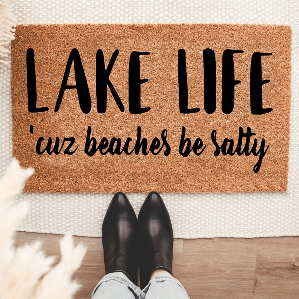 Lake House Doormat Etsy