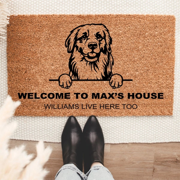 Custom Dog Doormat Etsy