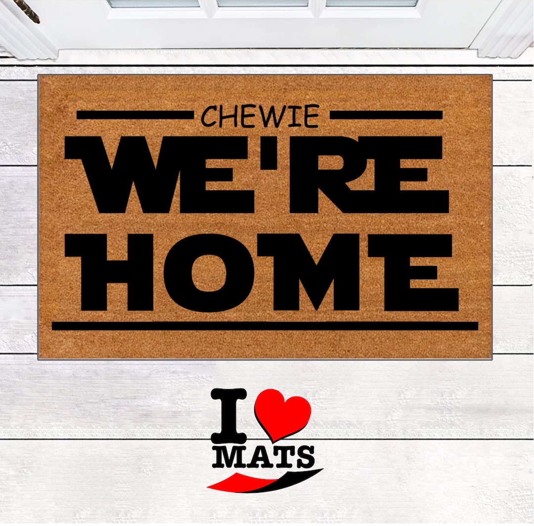DIY Welcome Mat: Chewie, We're Home – Popcorner Reviews