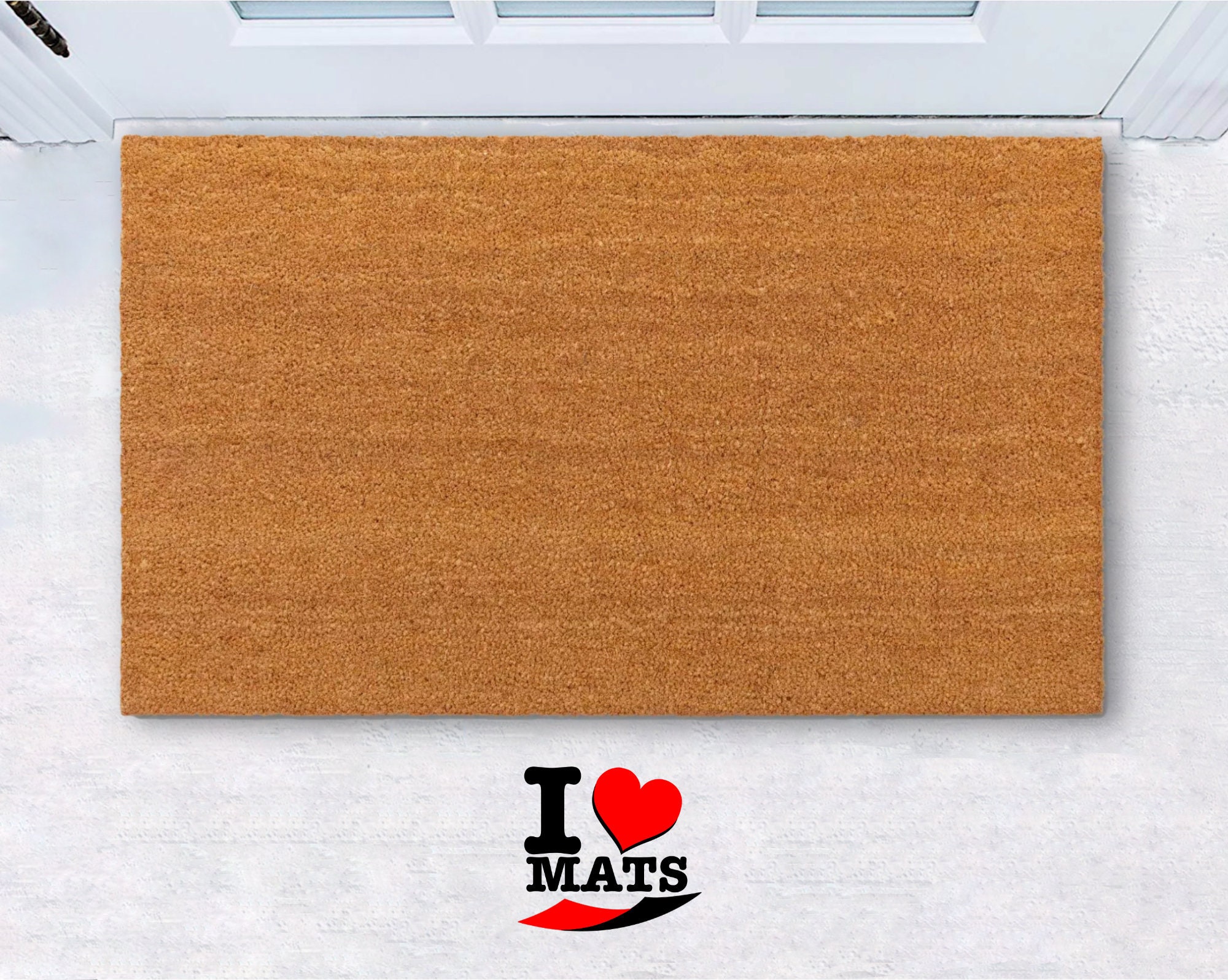 Bulk Plain Coir Doormat Craft Doormat DIY Custom Doormats Etsy