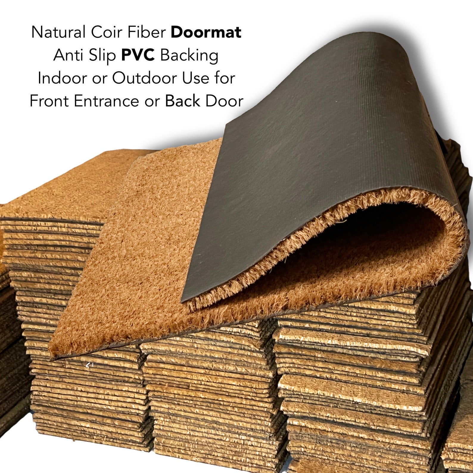 Blank Entrance Coir Doormat Housewarming Gift Custom Etsy