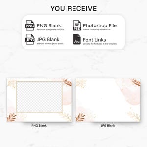 Wedding Photo booth Template