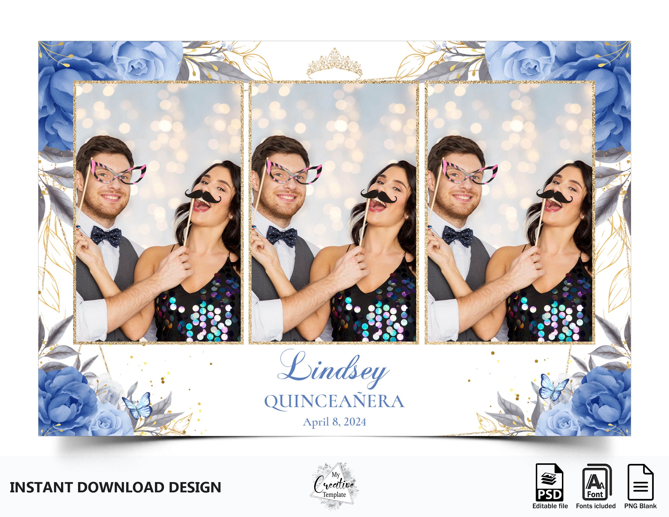 Quinceanera Photo Booth Template Photo Booth Overlay Photo Etsy UK Quinceanera Photo Booth Template Photo Booth Overlay Photo Etsy UK