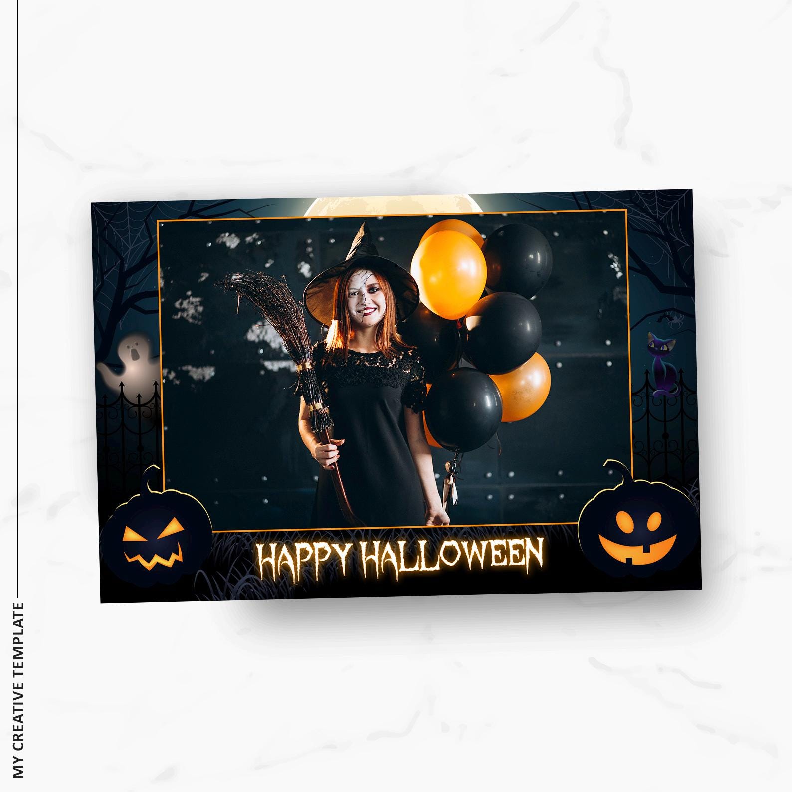 Template Photo Pixiz Police Dress Costume Photo Booth UK