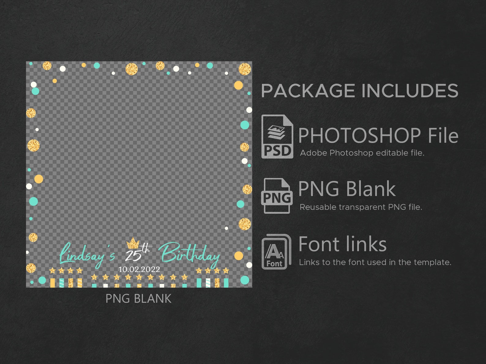 360 Booth Photo Template Birthday 360 Booth Overlay Gold 360 Etsy 360 Booth Photo Template Birthday 360 Booth Overlay Gold 360 Etsy
