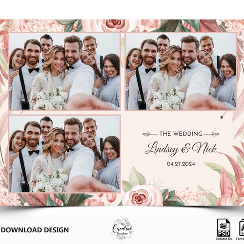 Printable Photo Booth Sign Wedding Photobooth Template / - Etsy