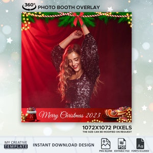360 Photo Booth Overlay, 360 Overlay, 360 Photobooth Overlay, 360 Christmas Overlay, 360 Spin Video Overlay, 360 Video Booth Overlay