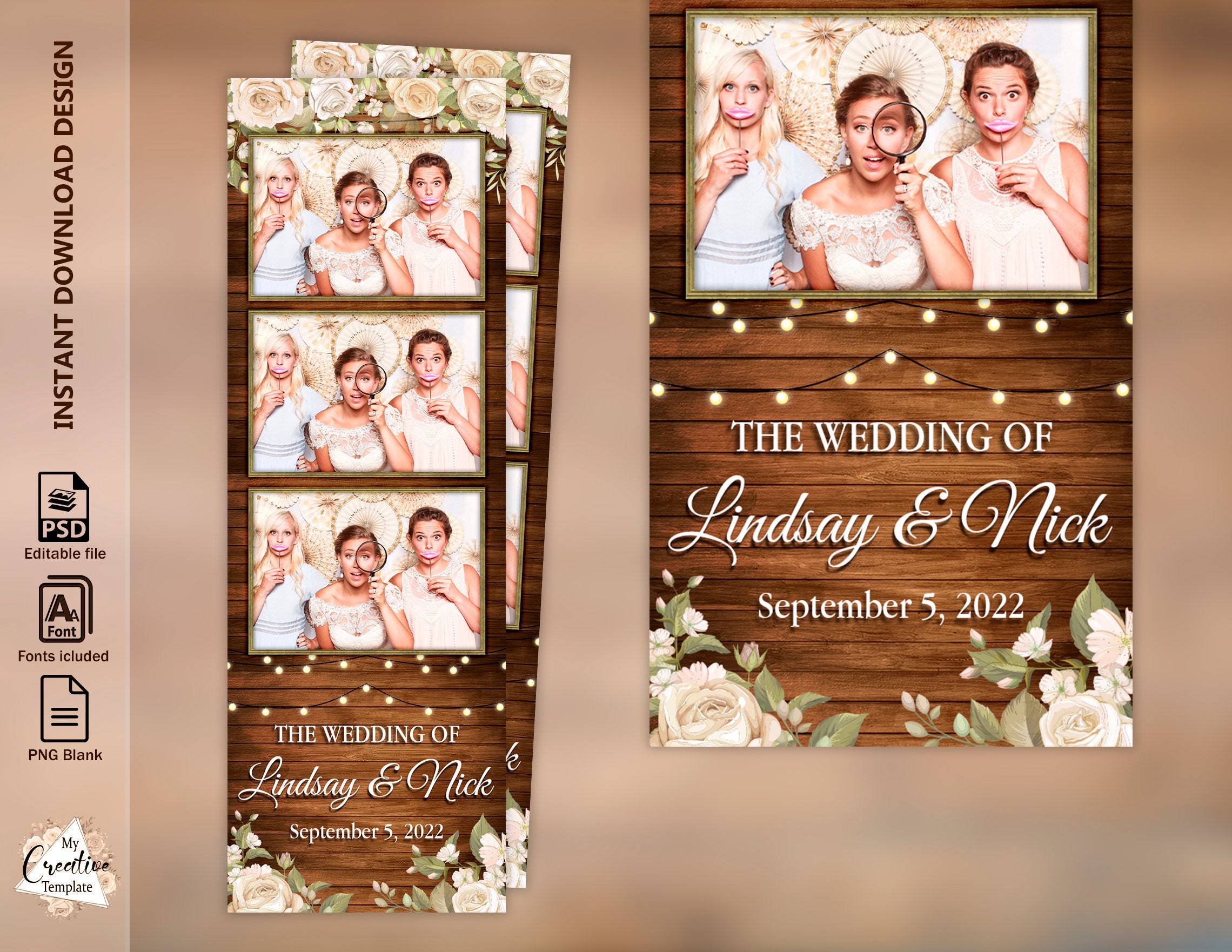 Christian Wedding Photo Booth Template - TemplatesBooth