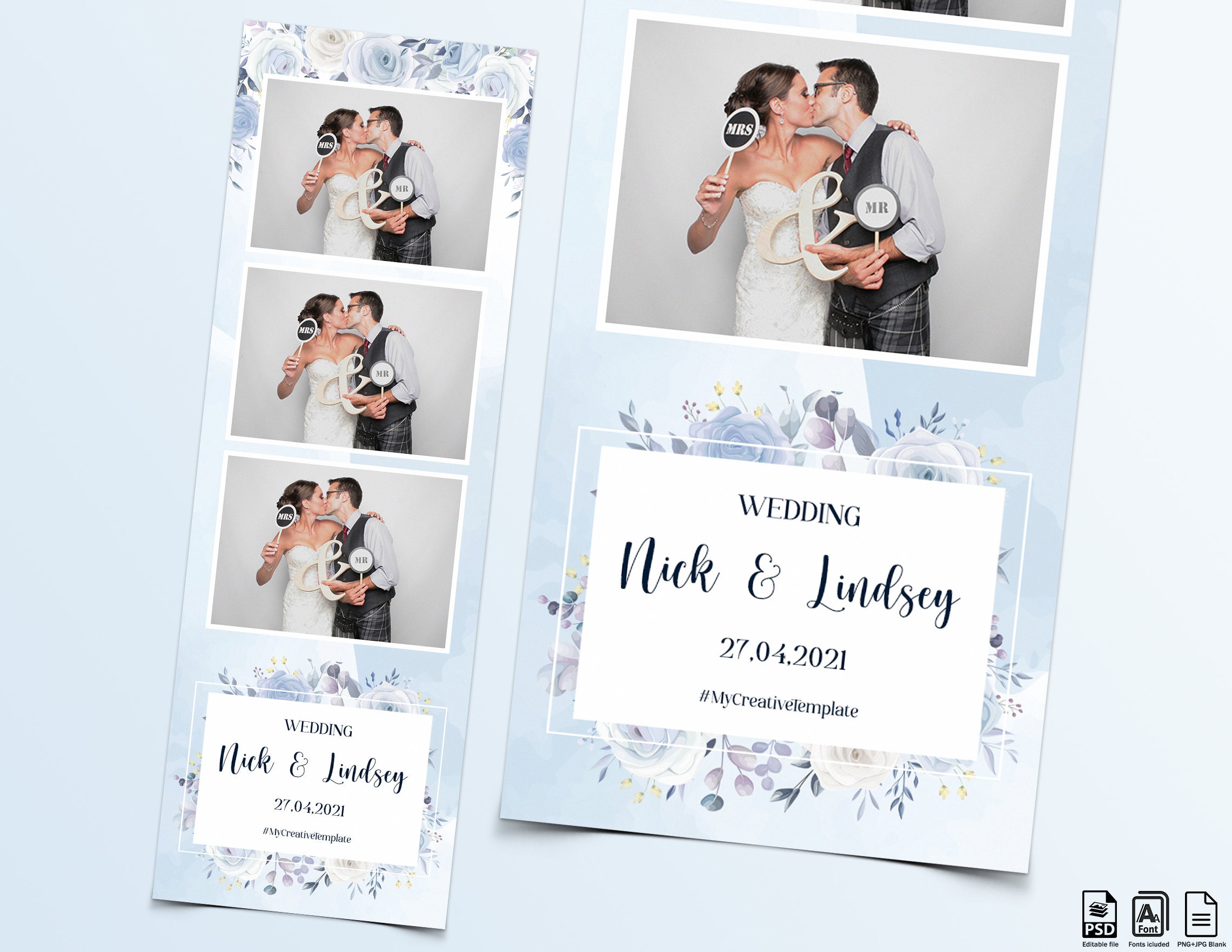 elegant-wedding-photo-booth-template-wedding-photo-booth-etsy