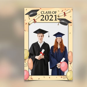 Photo Booth-sjabloon afstuderen, Photobooth-sjabloon, Photo Booth-sjabloon voor afstuderen, afstuderen, selfie, 4 x 6, PNG, PSD-bewerkbaar bestand