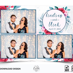 Plantilla de fotomatón para bodas, plantilla de fotomatón, plantilla de fotomatón para bodas, 4x6, plantilla de fotomatón