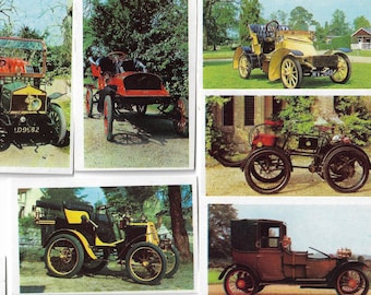 Veteran and Vintage Cars - Complete Set of 30 Trade Cards Veteran and Vintage Cars - Complete Set of 30 Trade Cards