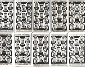 C1930 Football ASSOCIATION CUP WINNERS Set of 50x Original Cigarette / Tobacco  Cards - by Players
