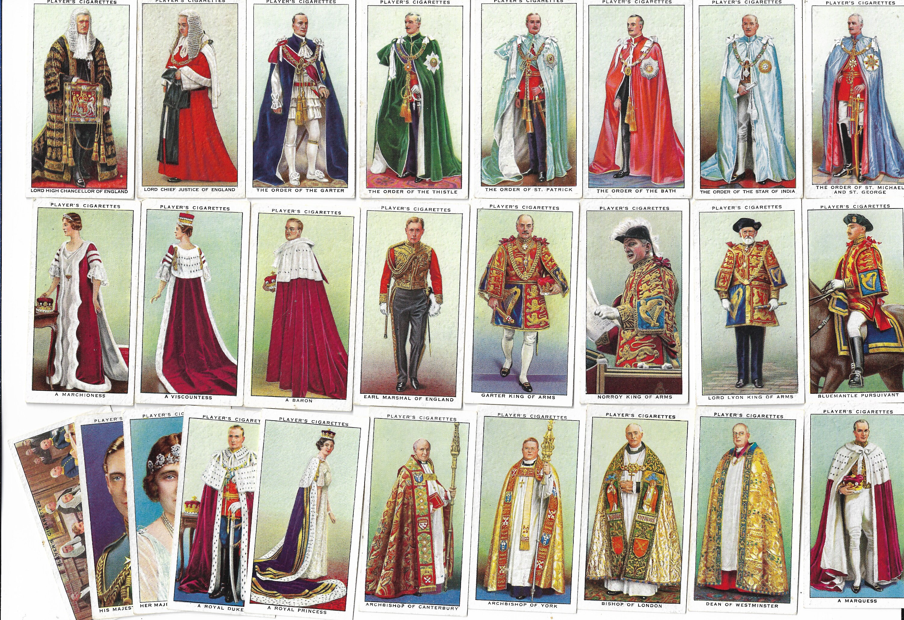 ビンテージPLAYER’S CARDS(1937年EVI ELIZA. ビンテージPLAYER'S CARDS(1937年GEORGEVI ELIZA.