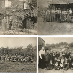 5 Historic Rural Norfolk Postcards. Streets People Farming Traditional Agriculture Rural life kids. Postcrossing