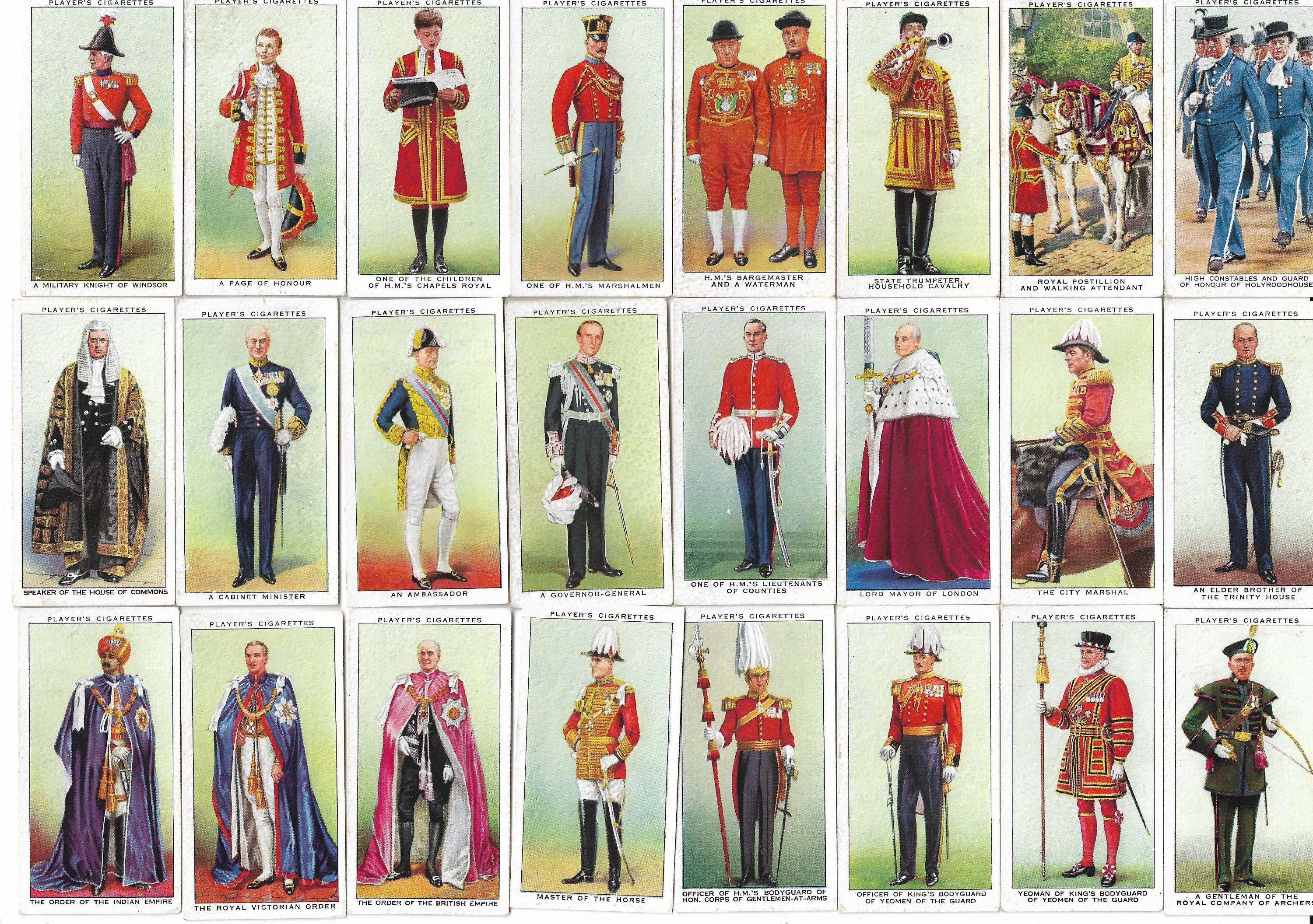 ビンテージPLAYER'S CARDS(1937年GEORGEVI ELIZA.
