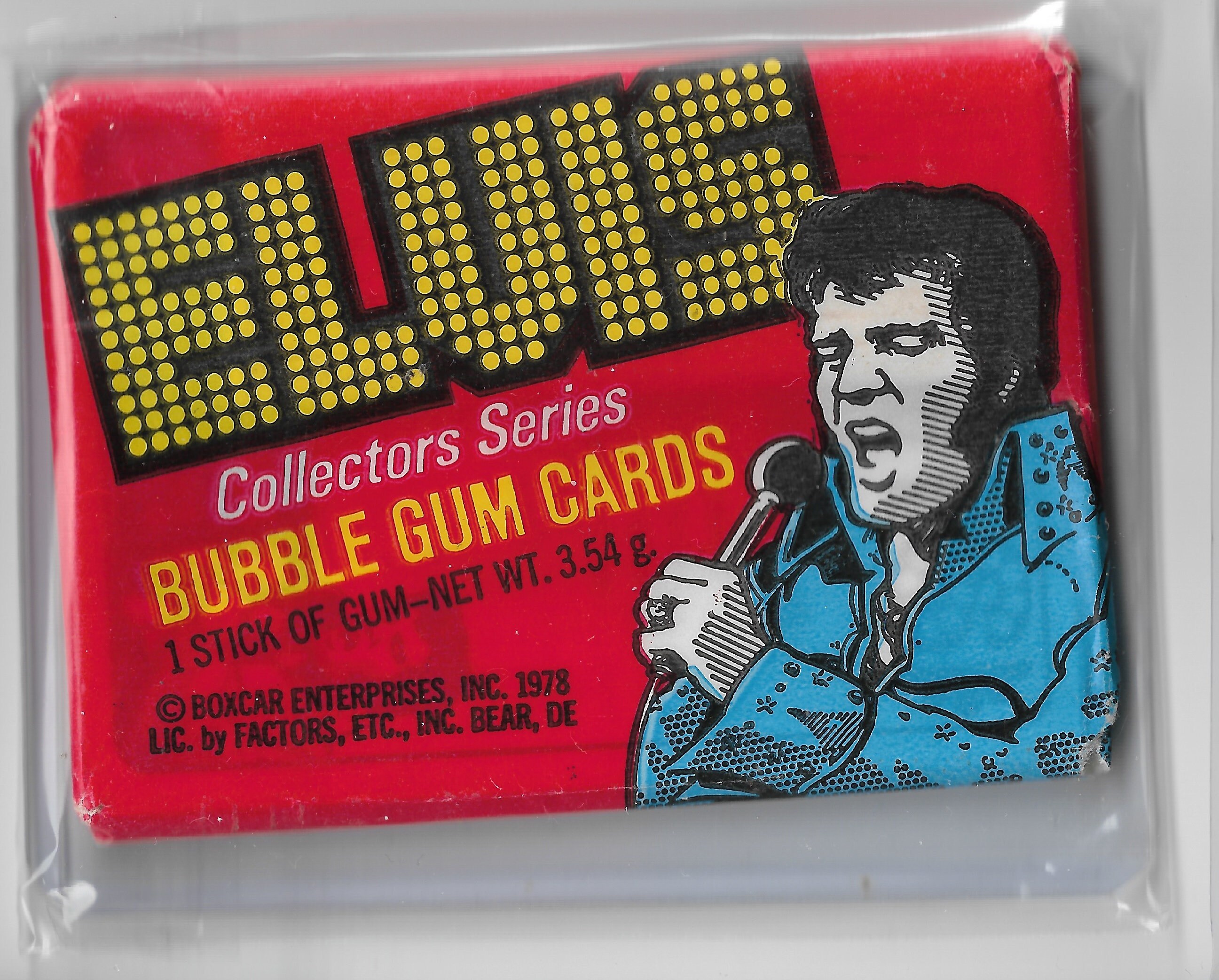 1977 Donruss ELVIS Trading Cards Wax Pack 