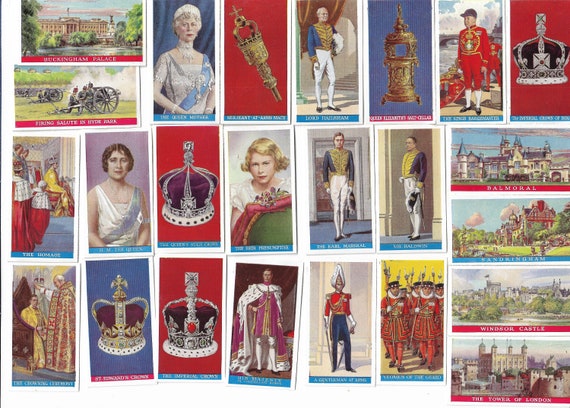 50 Vintage Cigarette Cards