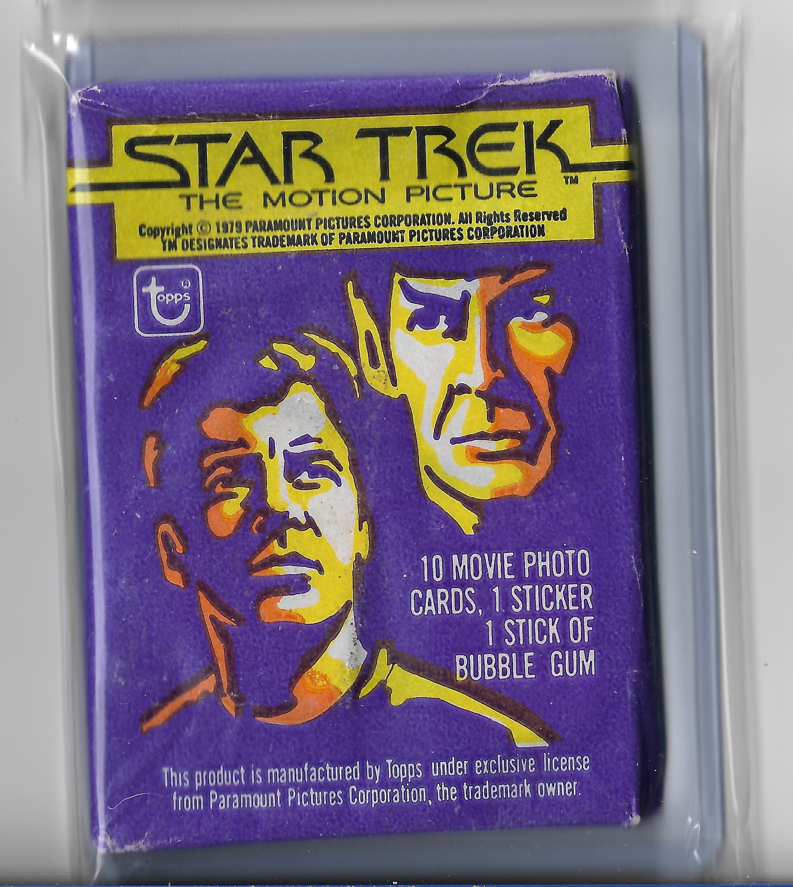 Star Trek the Motion Picture Trading Cards Unopened Wax Etsy