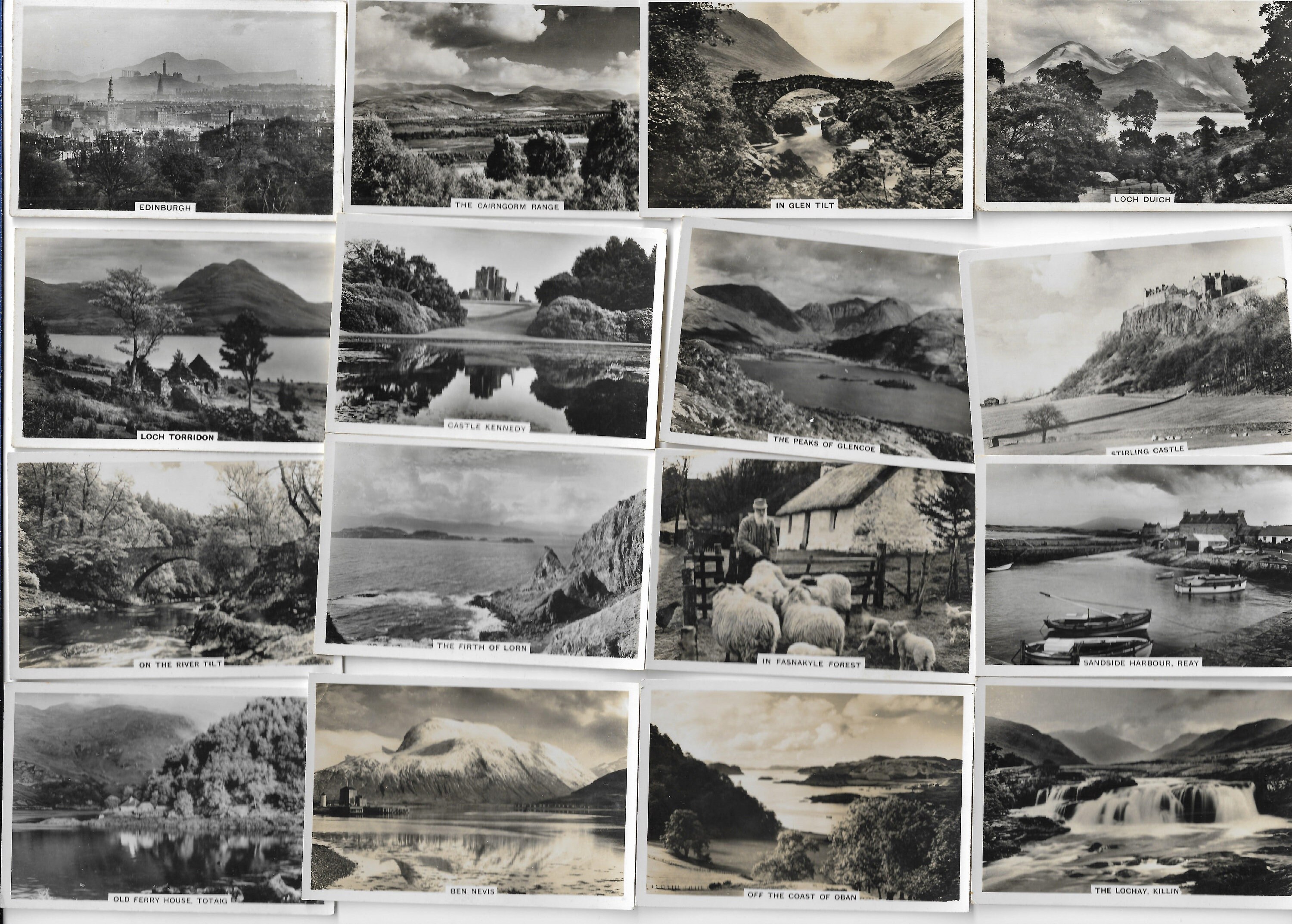 senior service cigarette cards beautiful scotland 48 Vintage Cigarette Cards - Beautiful Scotland. 1939. Full Set. Senior  Service. Tobacco Cards Trade Cards. Scottish History Real Photo Gift