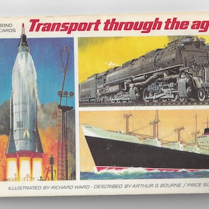 Transport door de eeuwen heen - Brooke Bond Tea Card Album. Compleet met alle kaarten erin geplakt (1966)