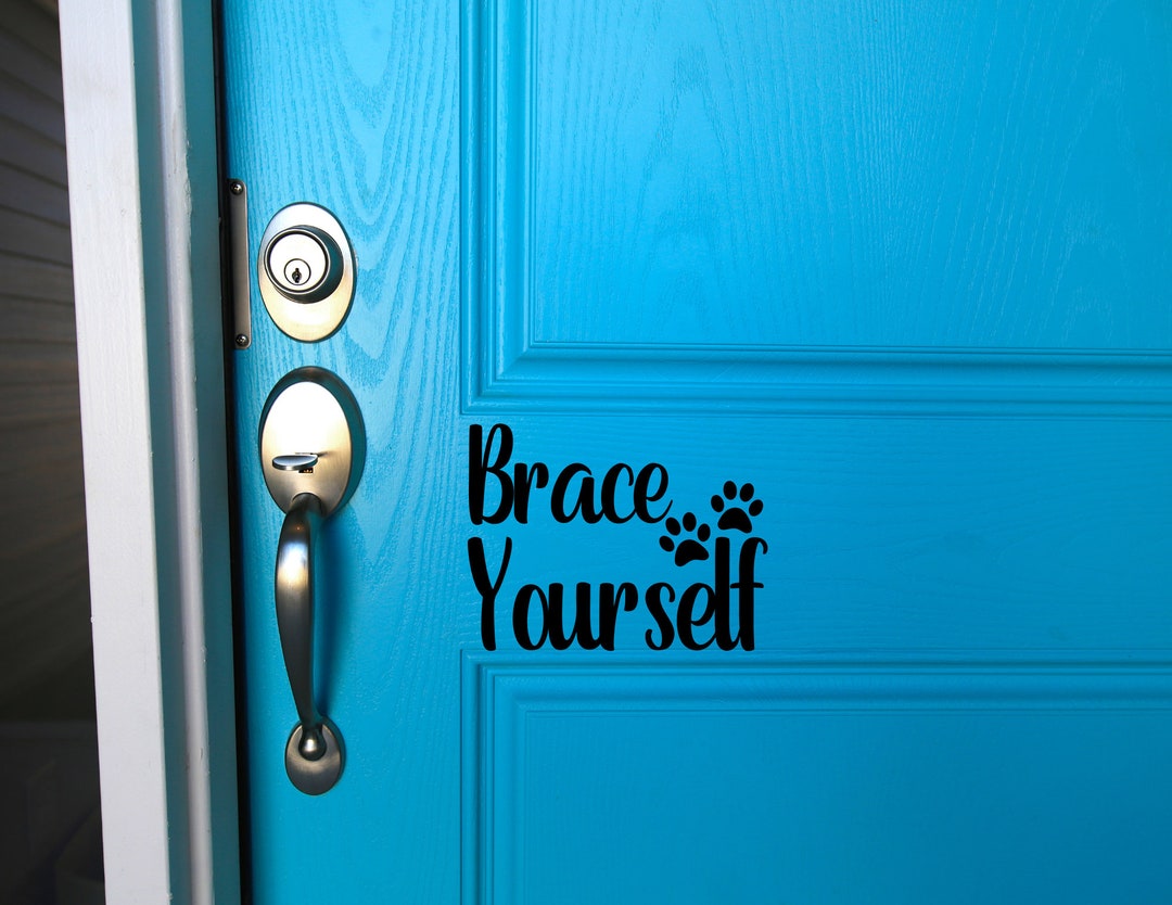 Brace Yourself Vinyl Decal - Etsy