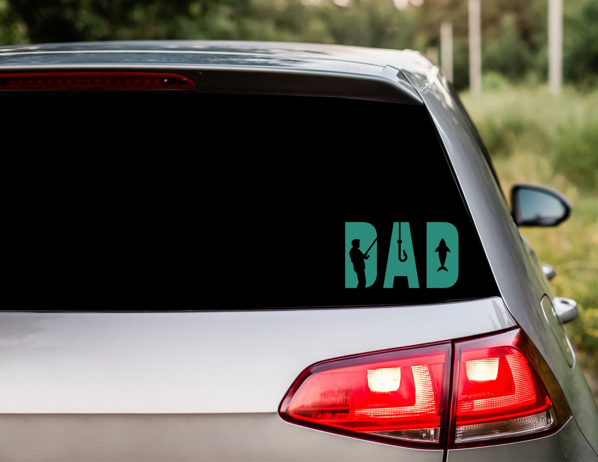 Buy Fishing Dad Decal Online In India -  India