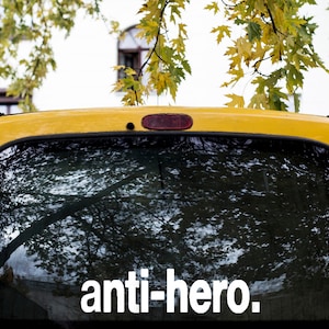 anti-hero Vinyl Decal
