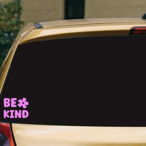 Be Kind Vinyl Decal
