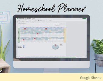 no more homework clipart Homeschool Planner, Teacher Planner, Weekly Planner, Digital Planner, Report Card, Curriculum, Loop Schedule, Attendance Tracker and more!