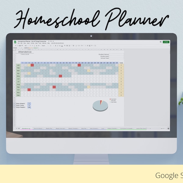 Homeschool Planner Etsy