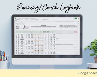 Rastreador de corrida, Rastreador de treino, Diário de corrida, Guia de corrida do treinador, Diário de personal trainer, Cross Country, Atletismo, Google