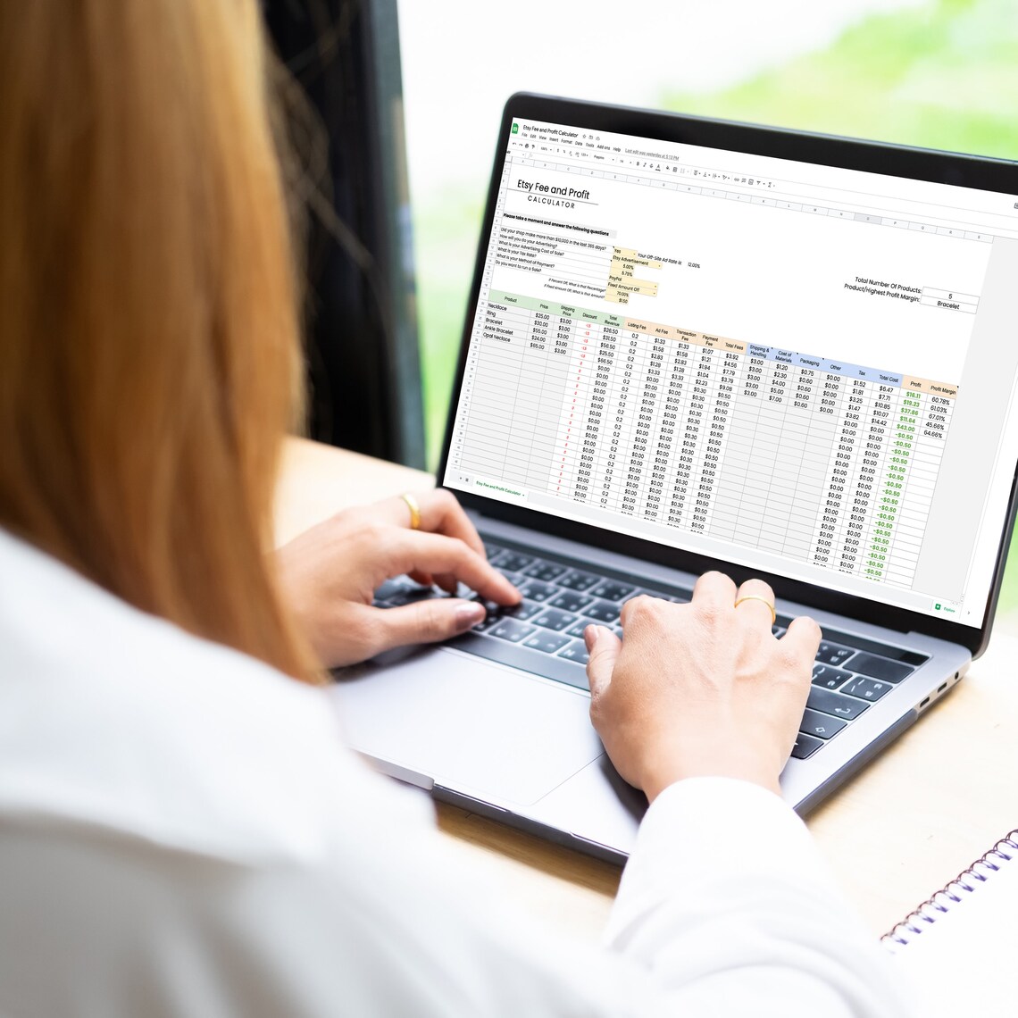 Etsy Fee and Profit Calculator Sell on Etsy Fee Calculator Etsy UK