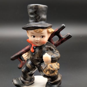 Chimney Sweep KF38, Hummel Porcelain Figurine, 1935-1949, Vintage