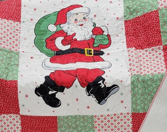 Jolly Santa Quilted Blanket GFTOMA5081